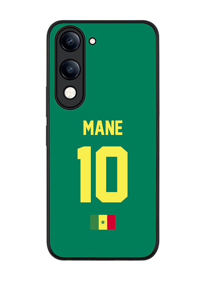 For vivo Y29s 5G / Y19s 5G Case,Slim fit Camera Protection, Shockproof Thin Phone cover  - Football - Senegal,  Mane